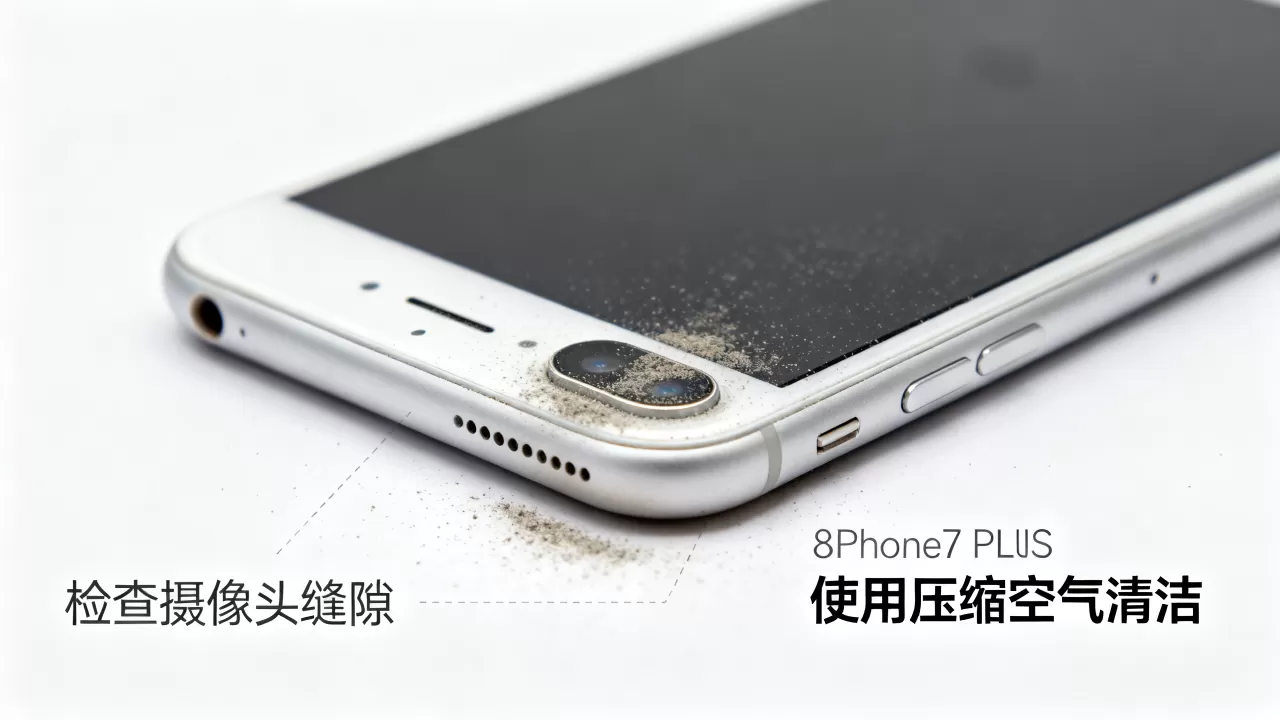iphone7plus有灰尘怎么办，iphone7plus进灰