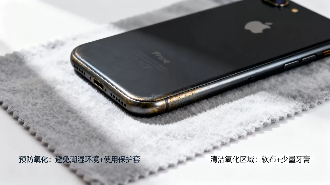 iphone7亮黑色氧化怎么办，iphone7亮黑色氧化
