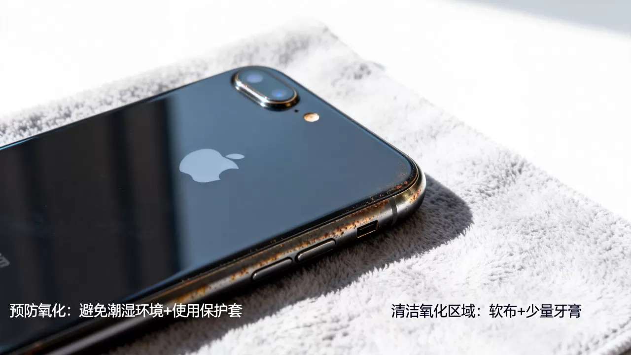 iphone7亮黑色氧化怎么办，iphone7亮黑色氧化