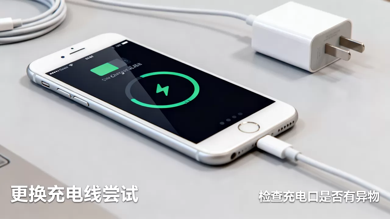 iphone6充电乱跳怎么解决,iPhone6充电异常 iphone6充电乱跳怎么解决,iPhone6充电异常