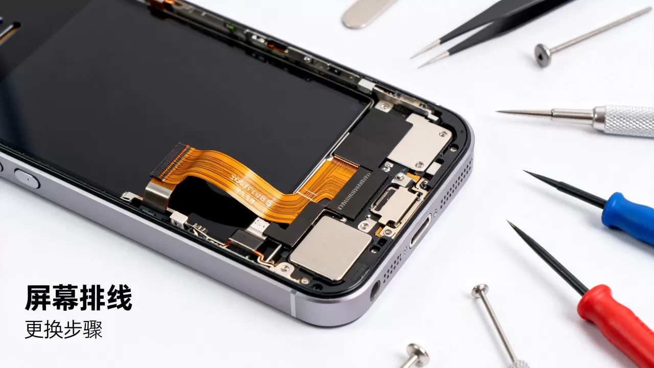 iphone5换屏幕排线多少钱，iphone5换屏幕排线