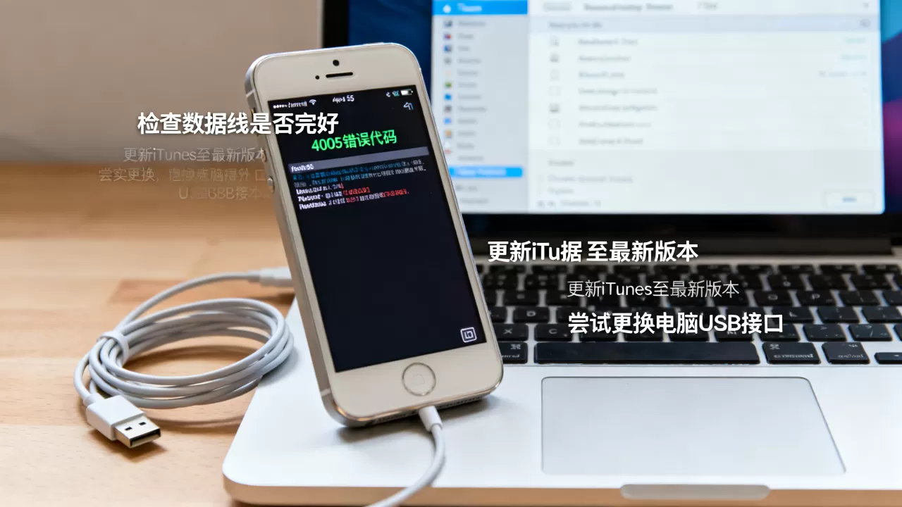 苹果5s刷机4005怎么解决？苹果5s刷机4005错误代码