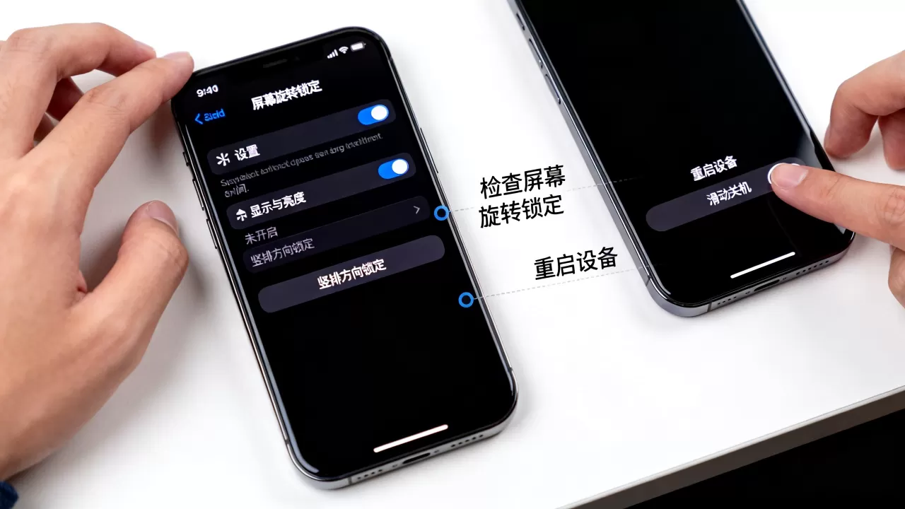 iPhone不能自动横屏了,苹果手机屏幕旋转失灵怎么解决 iPhone不能自动横屏了,苹果手机屏幕旋转失灵怎么解决