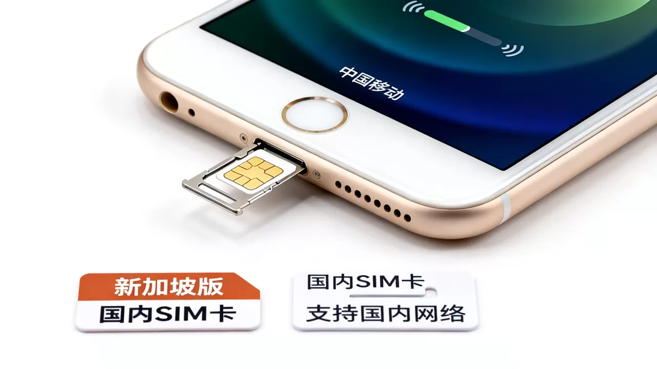 iphone6plus新加坡版能刷国内卡吗，iphone6plus