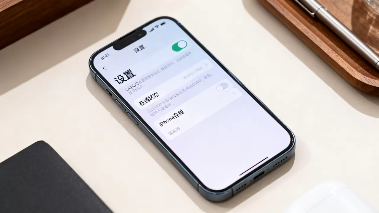 QQ怎么改iPhone在线,QQ设置在线状态 QQ怎么改iPhone在线,QQ设置在线状态