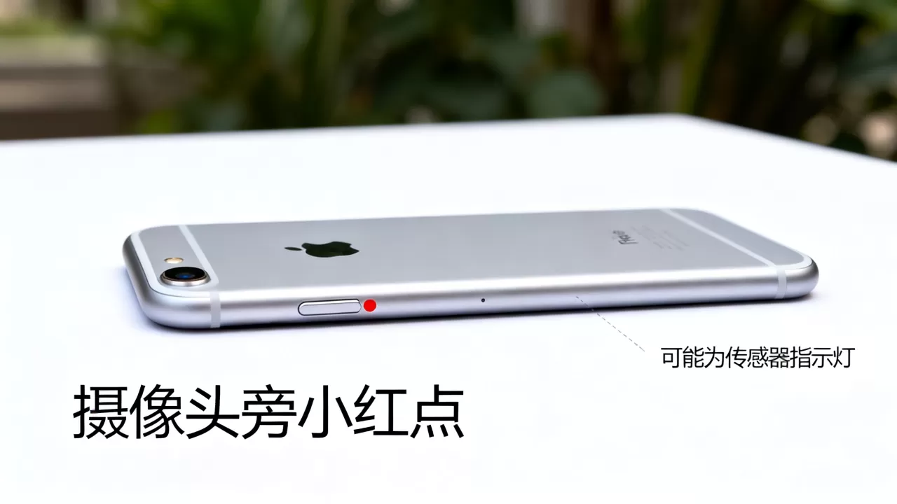 iPhone6小红点怎么回事，iPhone6小红点