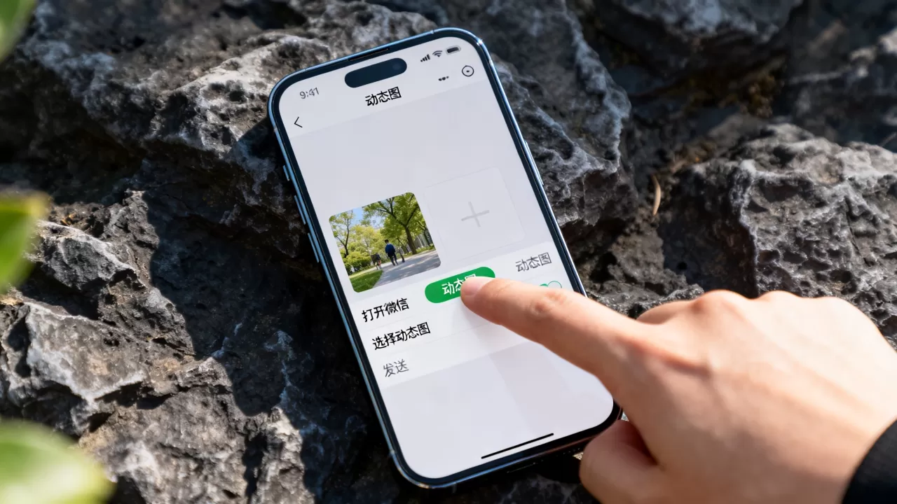iphone微信动态图怎么发,iphone微信发动态图 iphone微信动态图怎么发,iphone微信发动态图