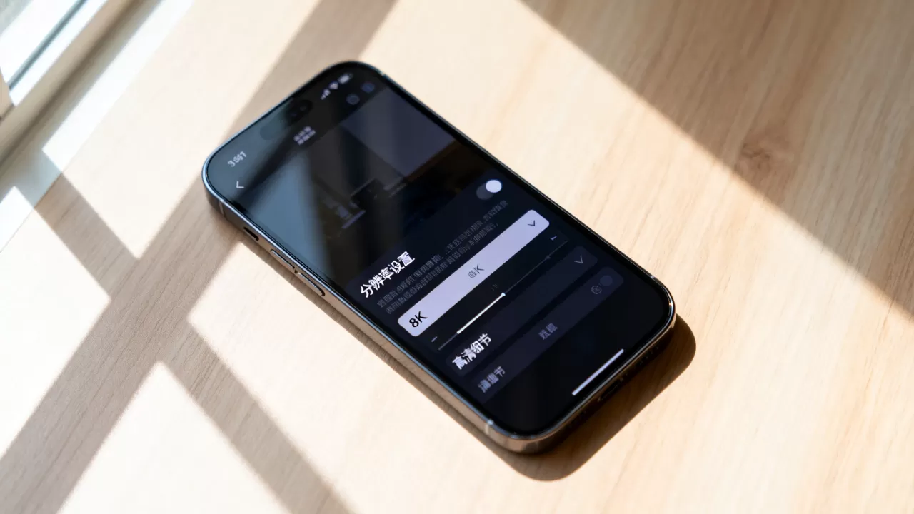 iphone相机分辨率设置是多少，iphone相机分辨率怎么设置