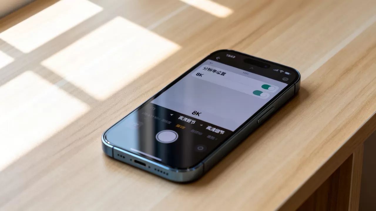 iphone相机分辨率设置是多少，iphone相机分辨率怎么设置