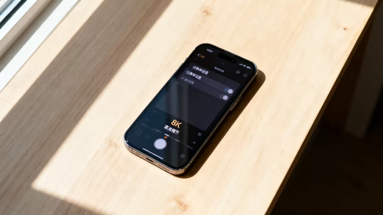 iphone相机分辨率设置是多少，iphone相机分辨率怎么设置