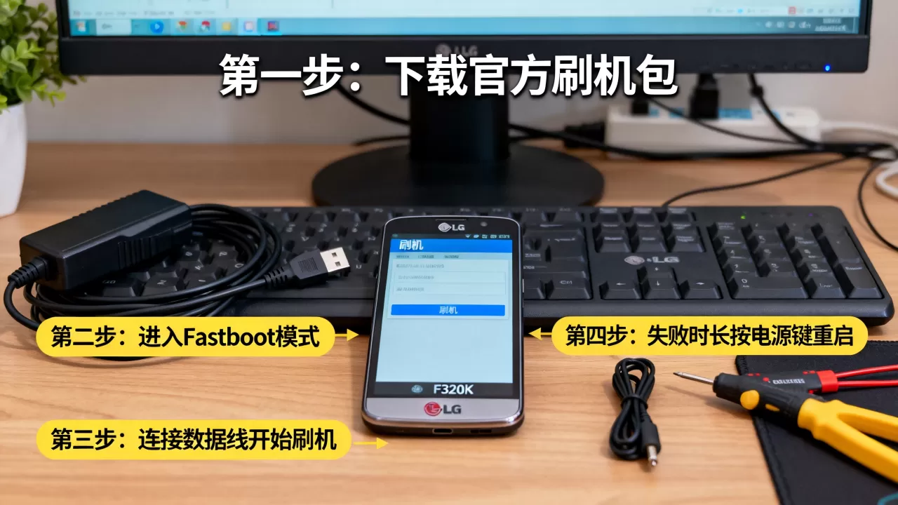 lg f320k刷机教程,lg f320k刷机失败怎么办 lg f320k刷机教程,lg f320k刷机失败怎么办