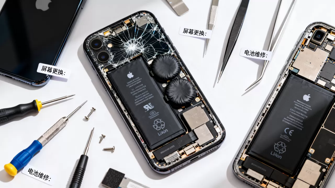 美版iphone坏了怎么办，iPhone维修多少钱