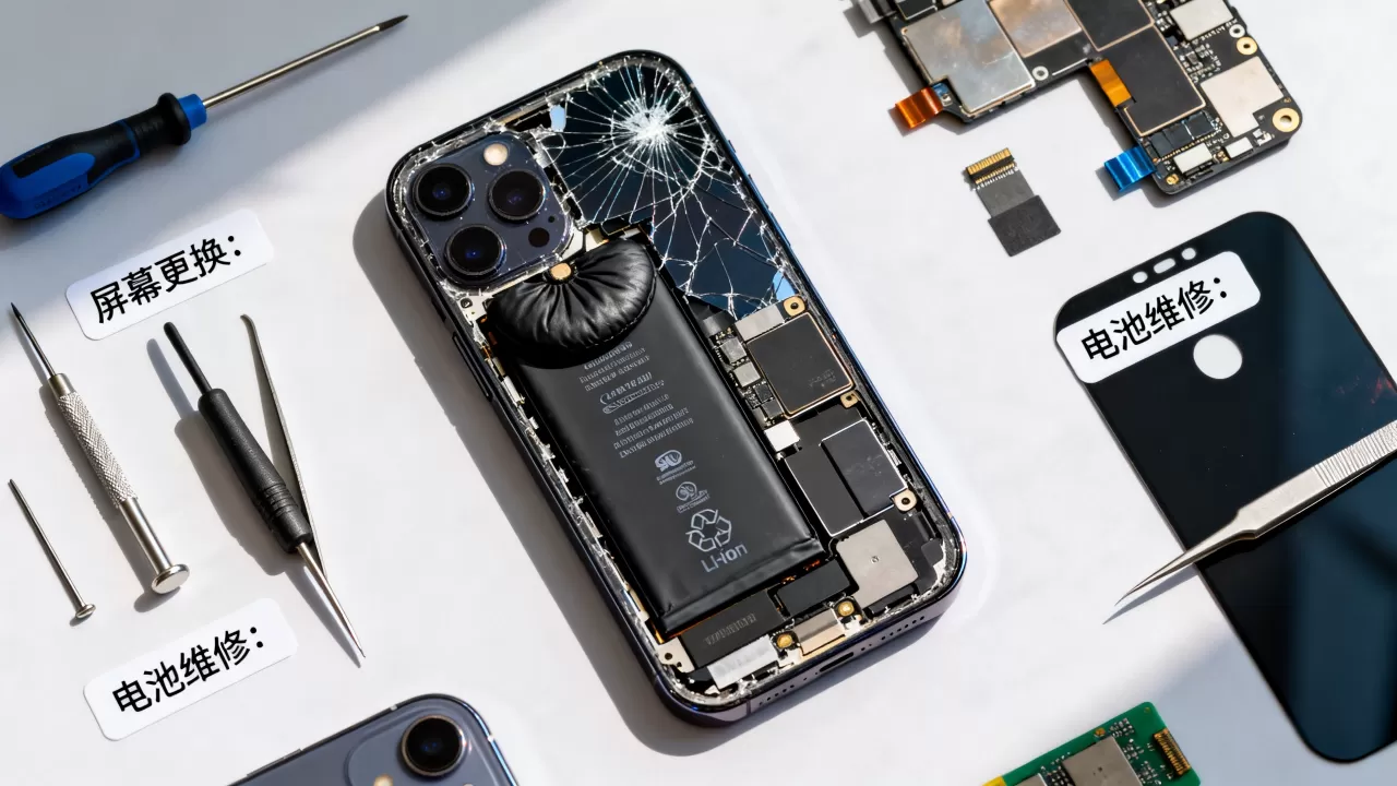 美版iphone坏了怎么办，iPhone维修多少钱