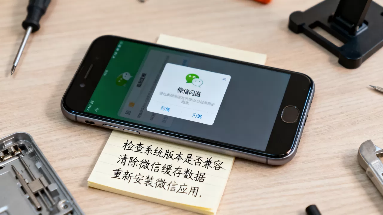 安卓刷机后微信打不开怎么办，微信闪退