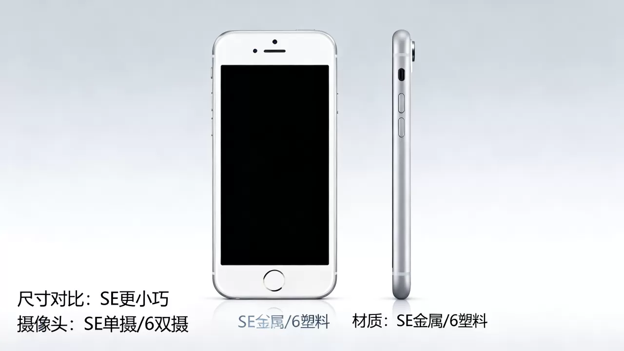 iPhone SE和6有什么区别?iPhone SE与iPhone 6对比 iPhone SE和6有什么区别?iPhone SE与iPhone 6对比