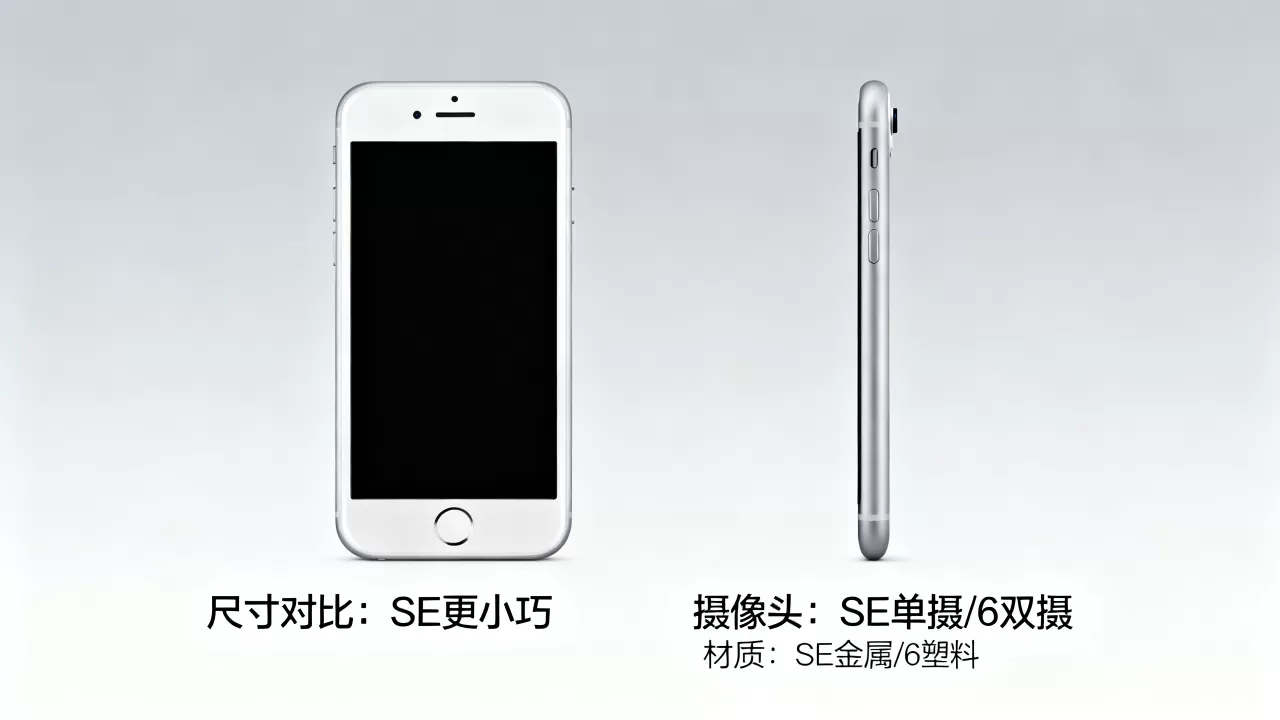 iPhone SE和6有什么区别?iPhone SE与iPhone 6对比 iPhone SE和6有什么区别?iPhone SE与iPhone 6对比