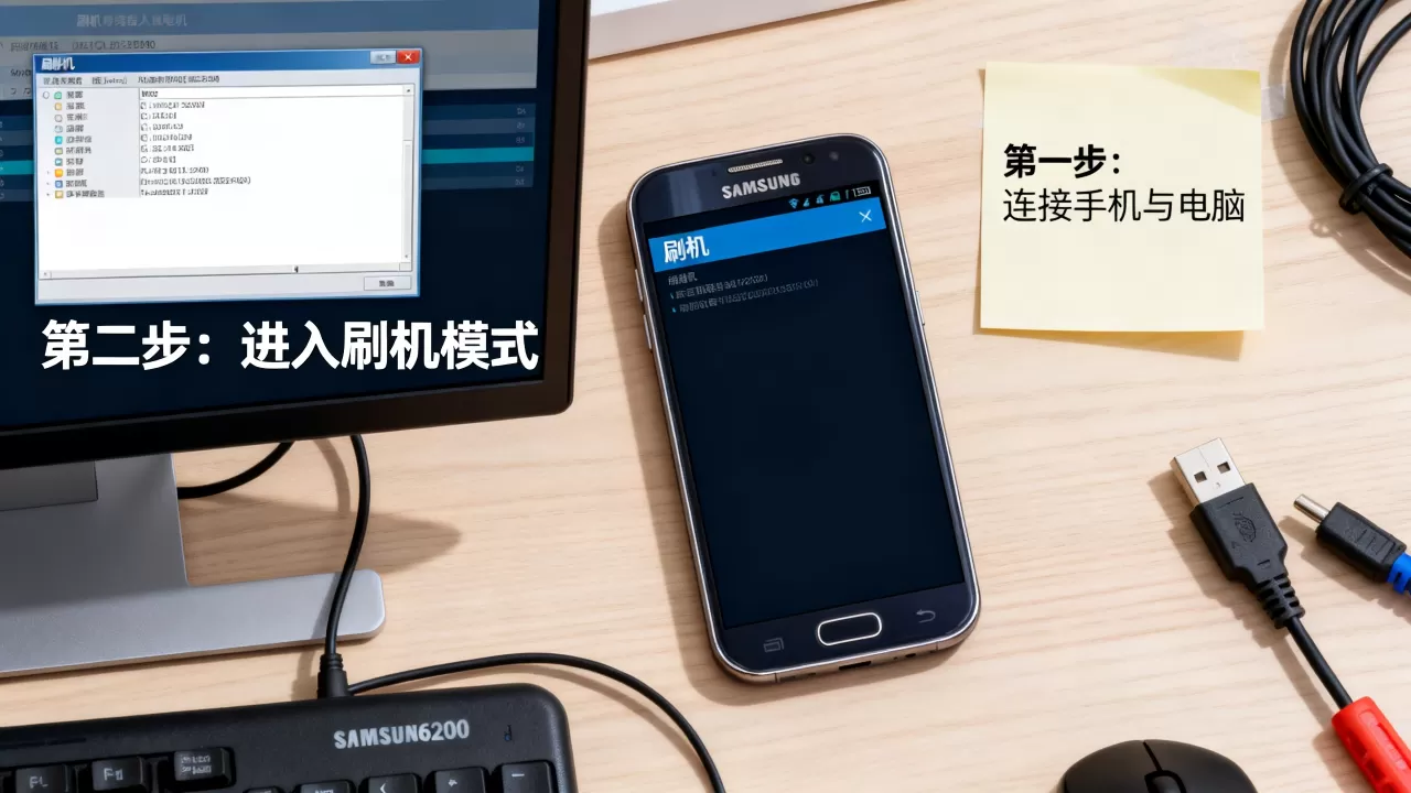 三星6200刷机教程，三星6200刷机失败怎么办