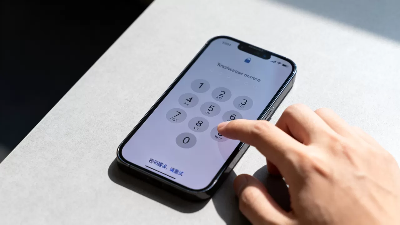 iphone关机密码输错怎么办，iphone关机密码错误