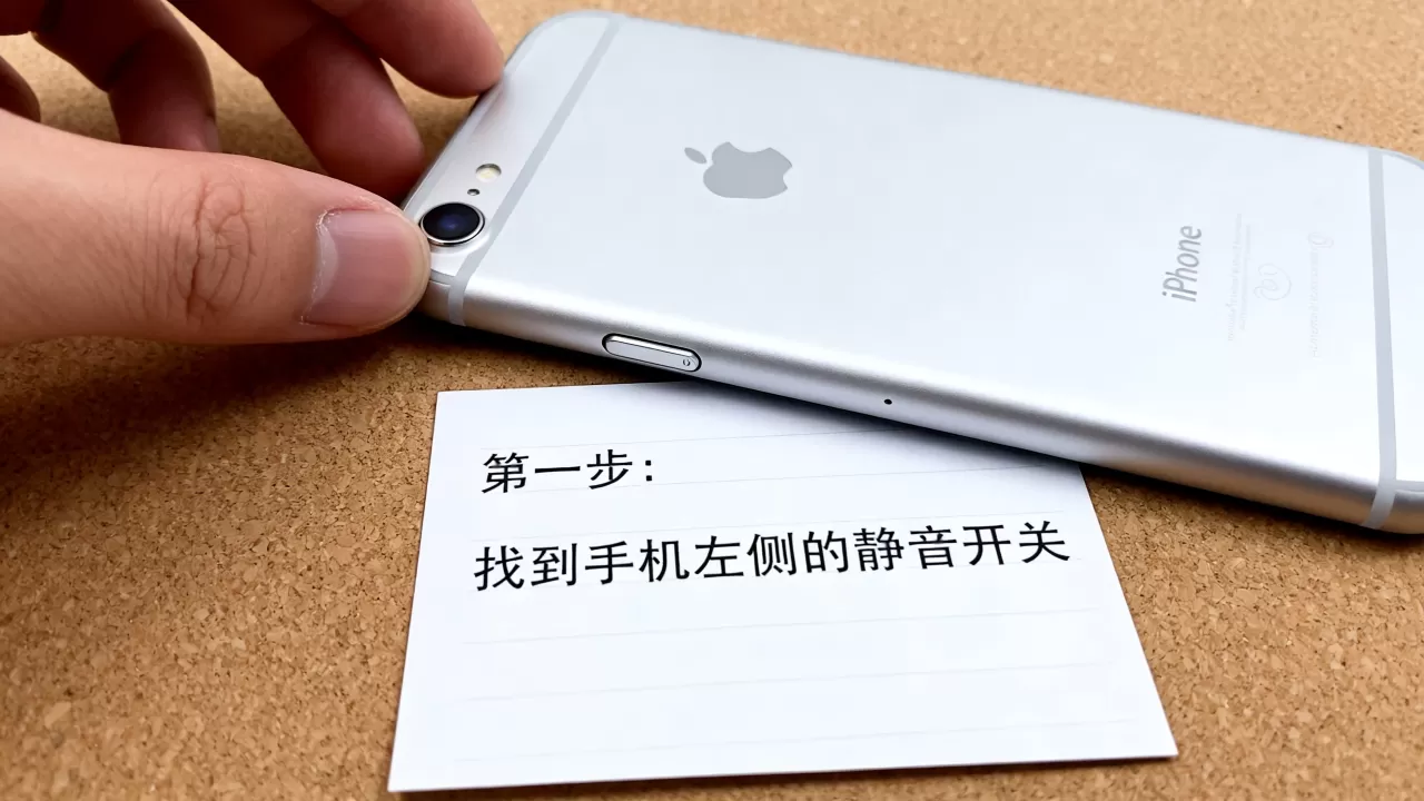iphone6静音怎么设置，iphone6如何开启静音模式
