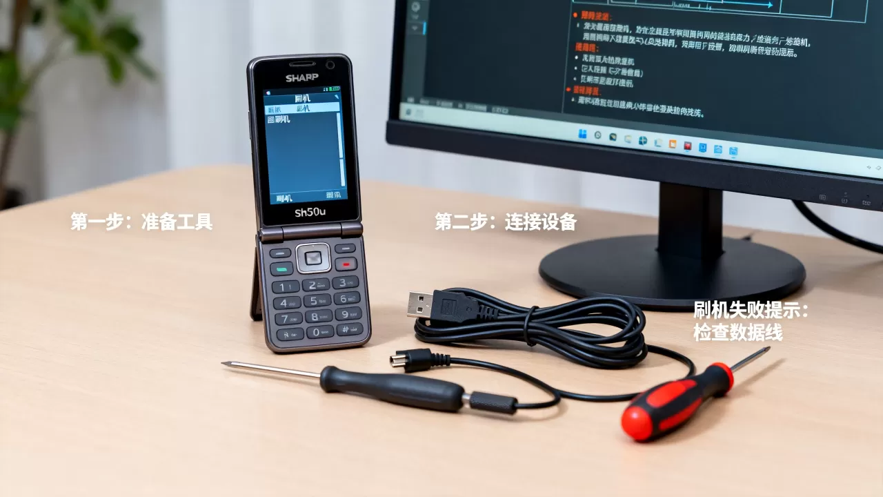 夏普sh530u刷机教程，夏普sh530u刷机失败怎么办