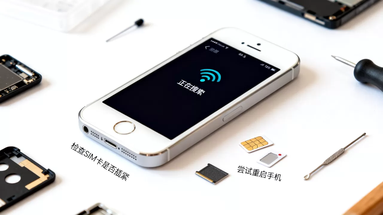 iphone5信号正在搜索怎么办？iphone5信号差搜不到信号