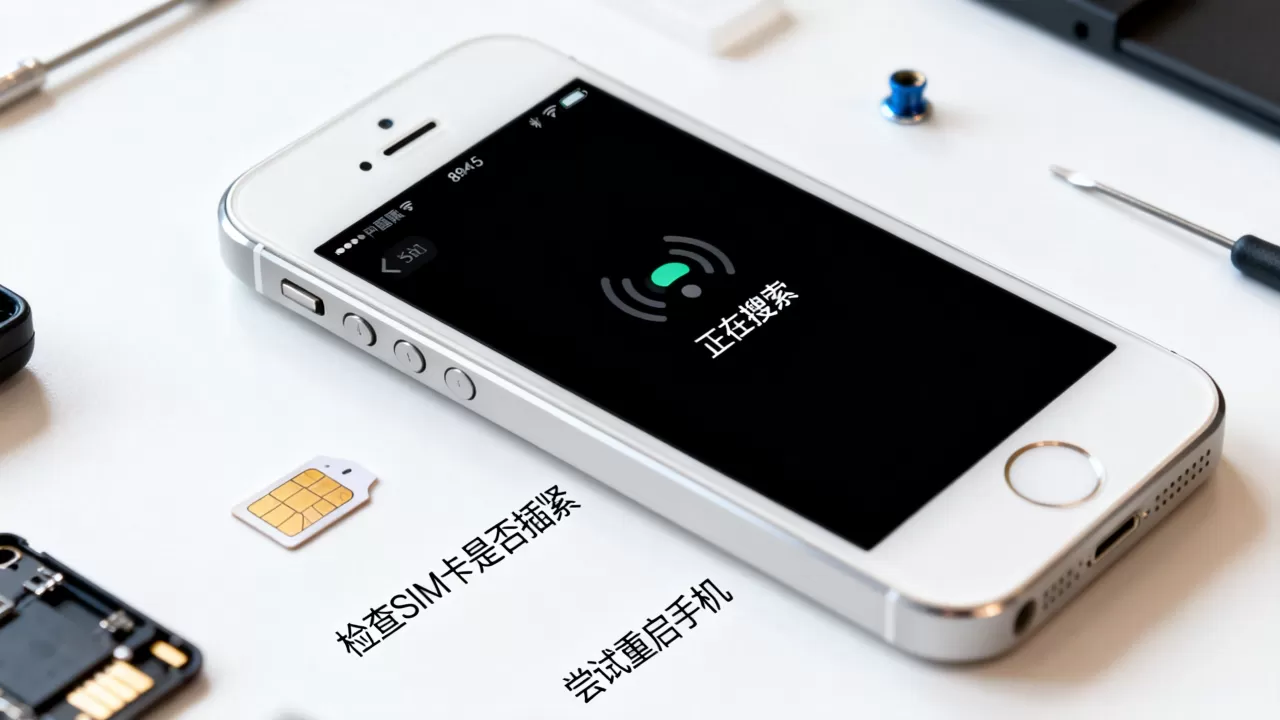 iphone5信号正在搜索怎么办？iphone5信号差搜不到信号
