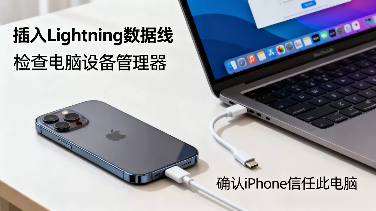 iPhone连接电脑不显示怎么办,iphone连电脑没反应 iPhone连接电脑不显示怎么办,iphone连电脑没反应