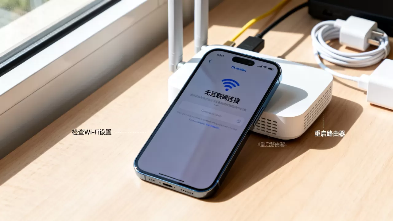 iphone无互联网连接怎么办，iphone无互联网连接