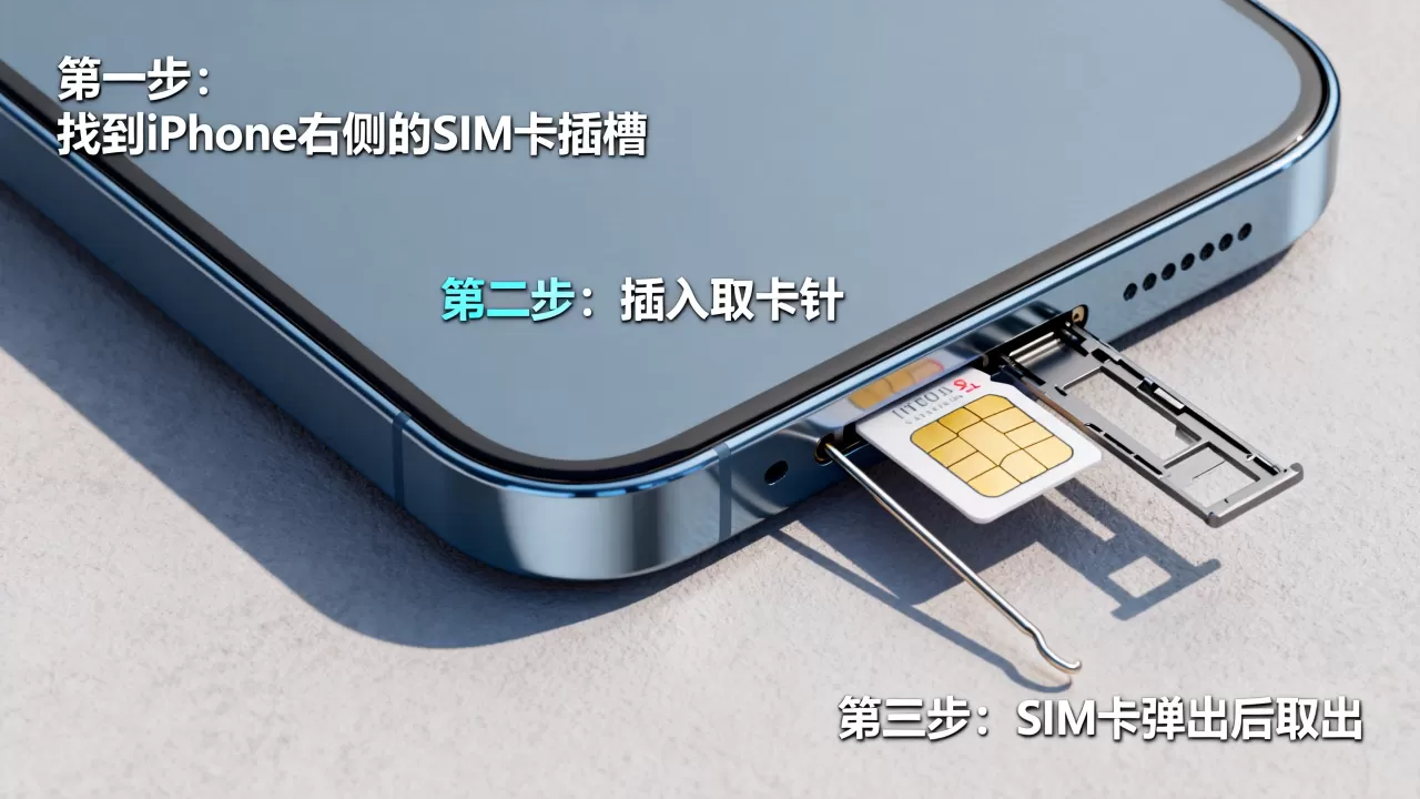 怎么取iphone的sim卡,苹果iPhone取出SIM卡教程 怎么取iphone的sim卡,苹果iPhone取出SIM卡教程
