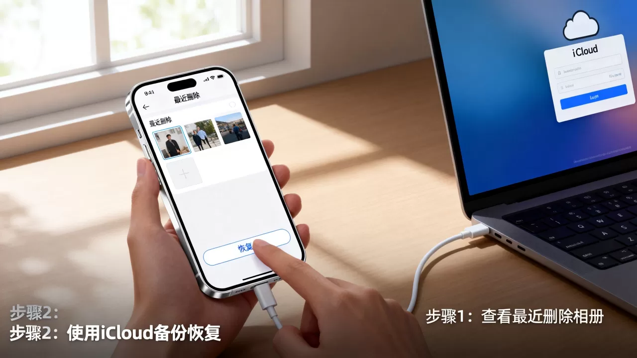 iphone如何找回删除的照片，苹果手机删除照片怎么恢复