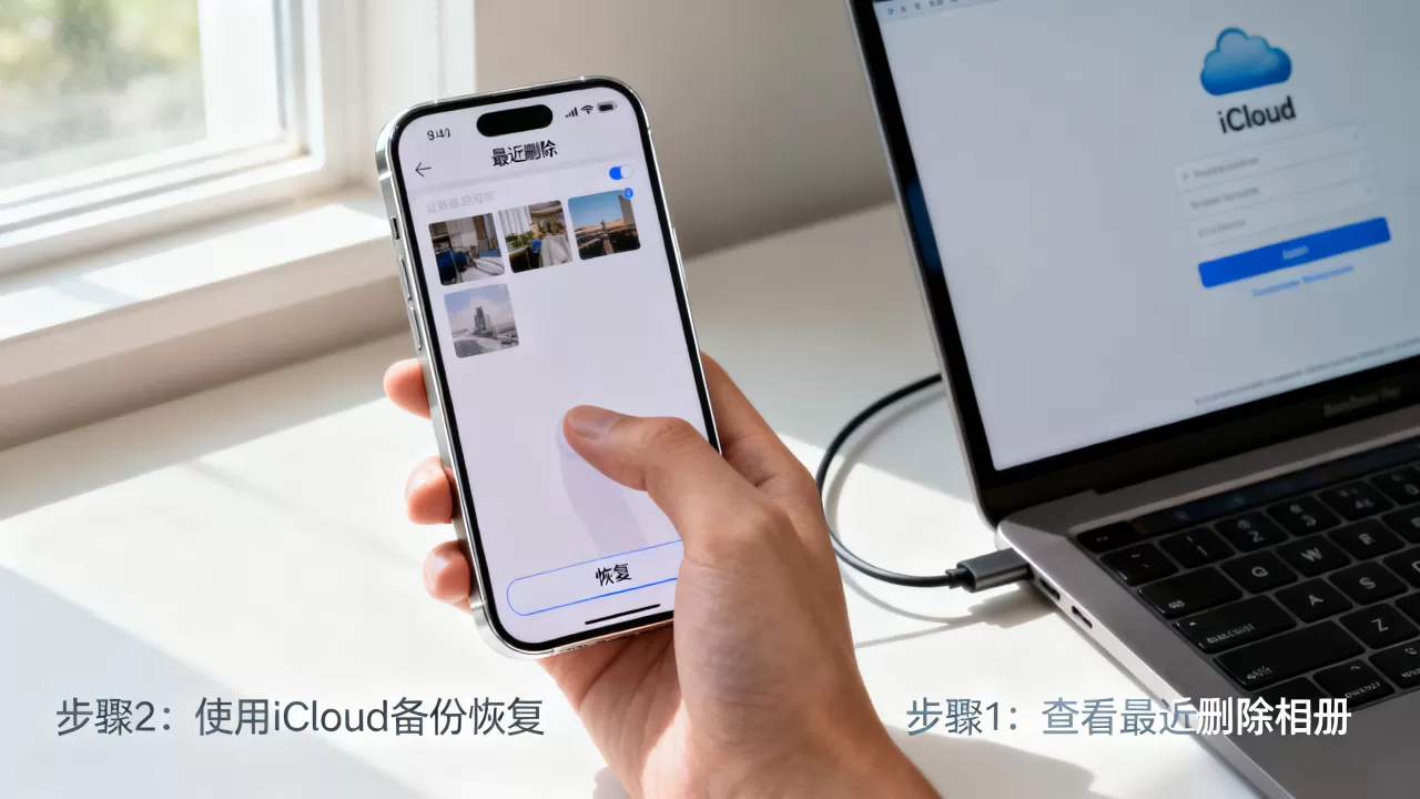 iphone如何找回删除的照片，苹果手机删除照片怎么恢复