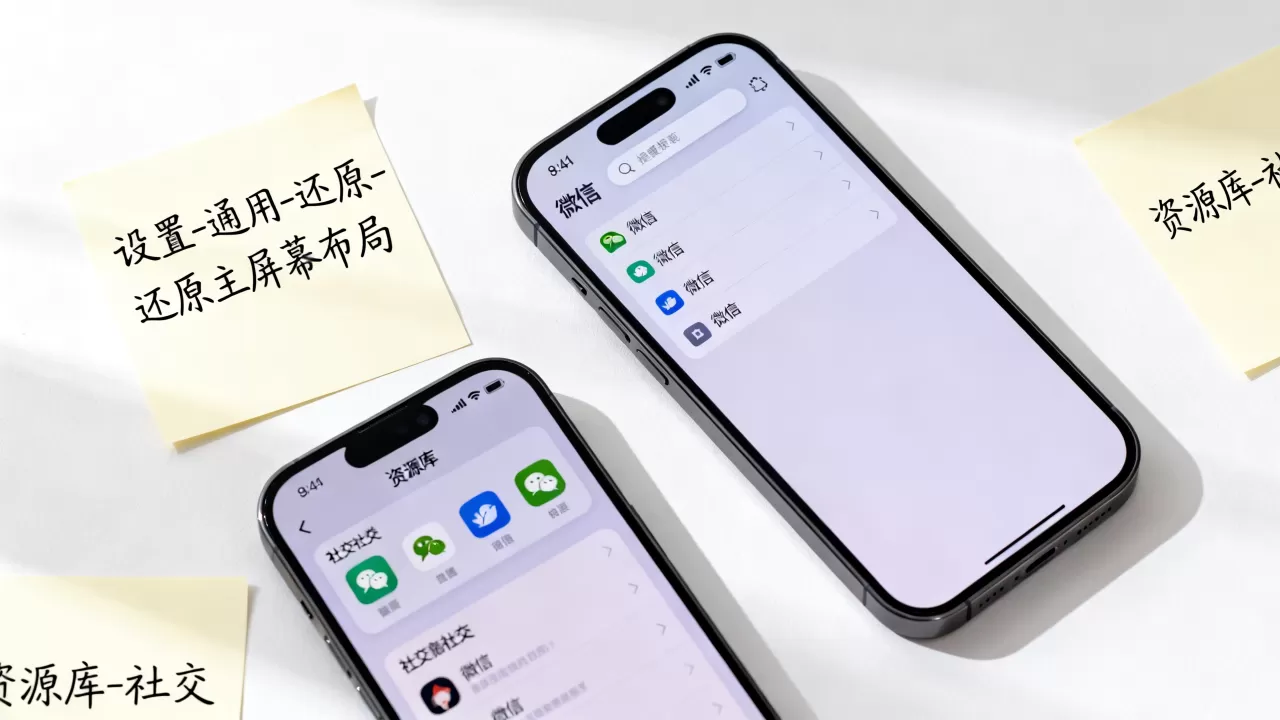 iphone微信图标隐藏了，微信图标怎么找出来