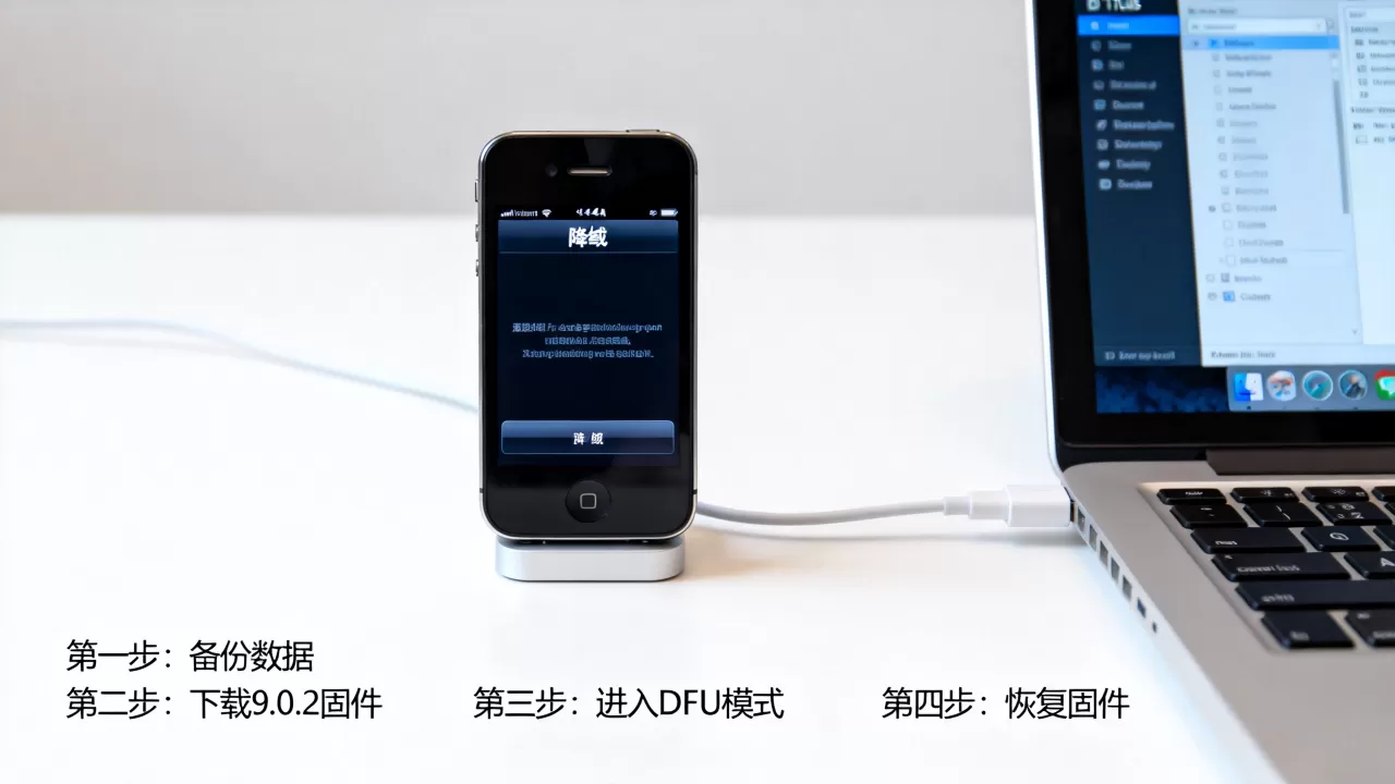 iphone4s怎么降级到9.0.2，iphone4s降级9.0.2教程