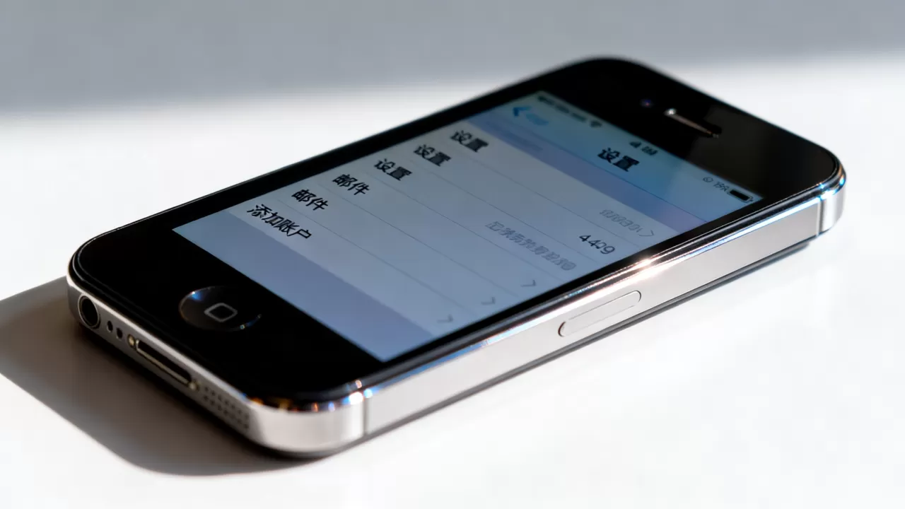 iphone4s邮件怎么设置？iphone4s邮件设置教程