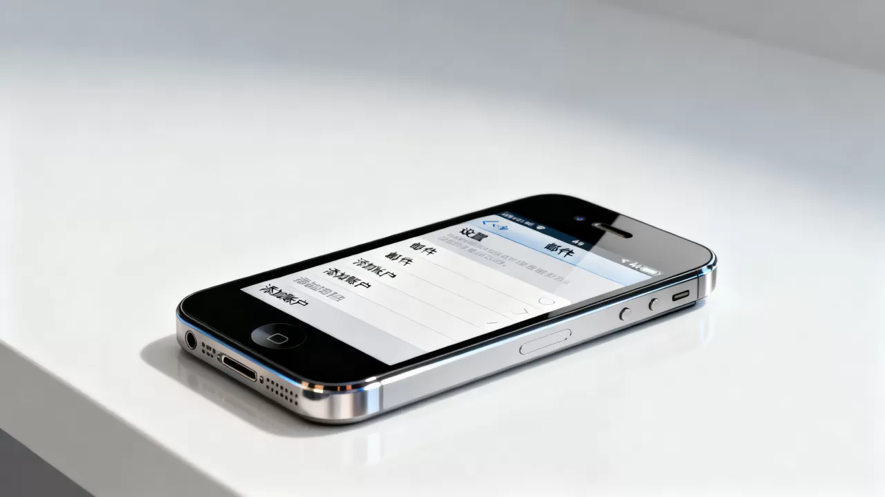iphone4s邮件怎么设置？iphone4s邮件设置教程
