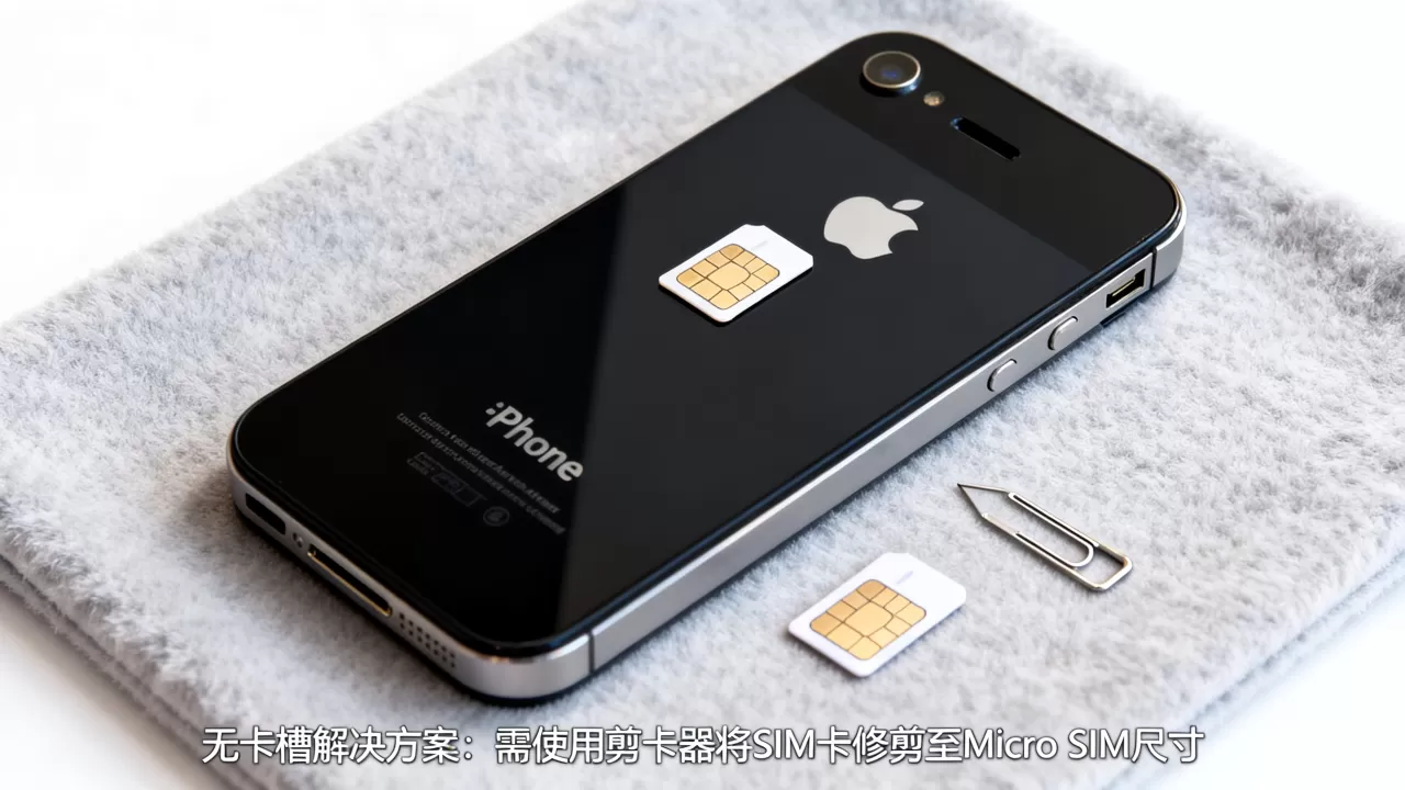 iphone4无卡槽怎么解决，iphone4无卡槽怎么办