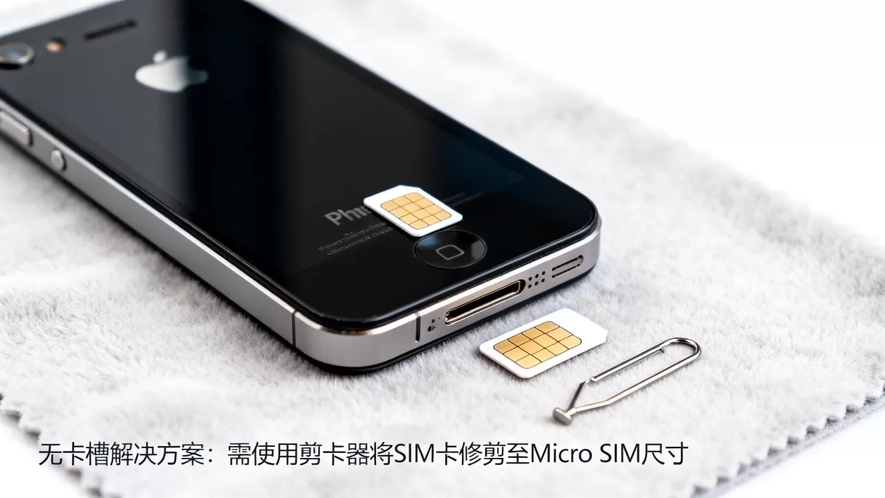 iphone4无卡槽怎么解决，iphone4无卡槽怎么办