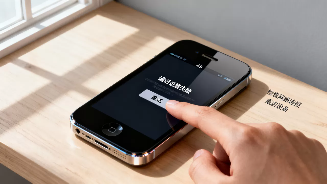 iPhone4s通话设置失败怎么办，iPhone4s通话设置