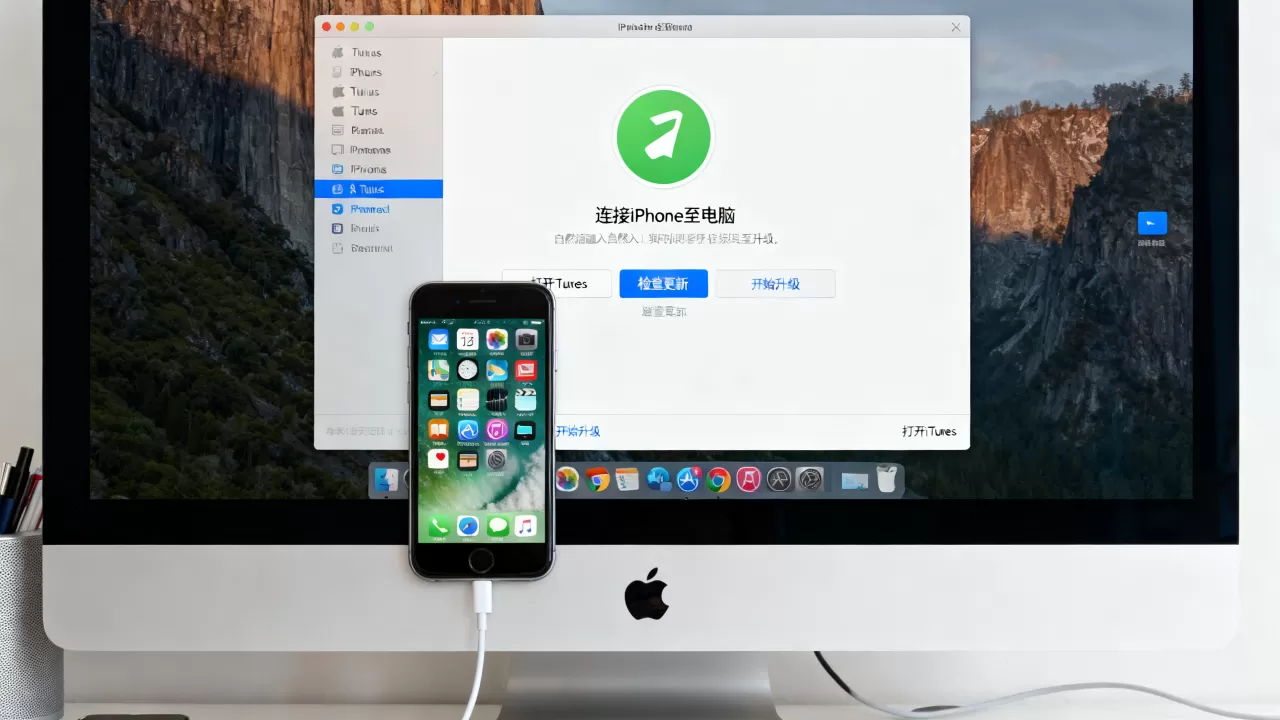 如何用itunes升级iphone，itunes升级苹果手机方法