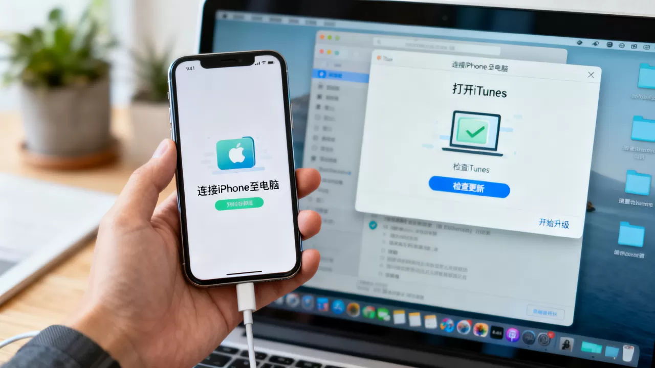 如何用itunes升级iphone，itunes升级苹果手机方法