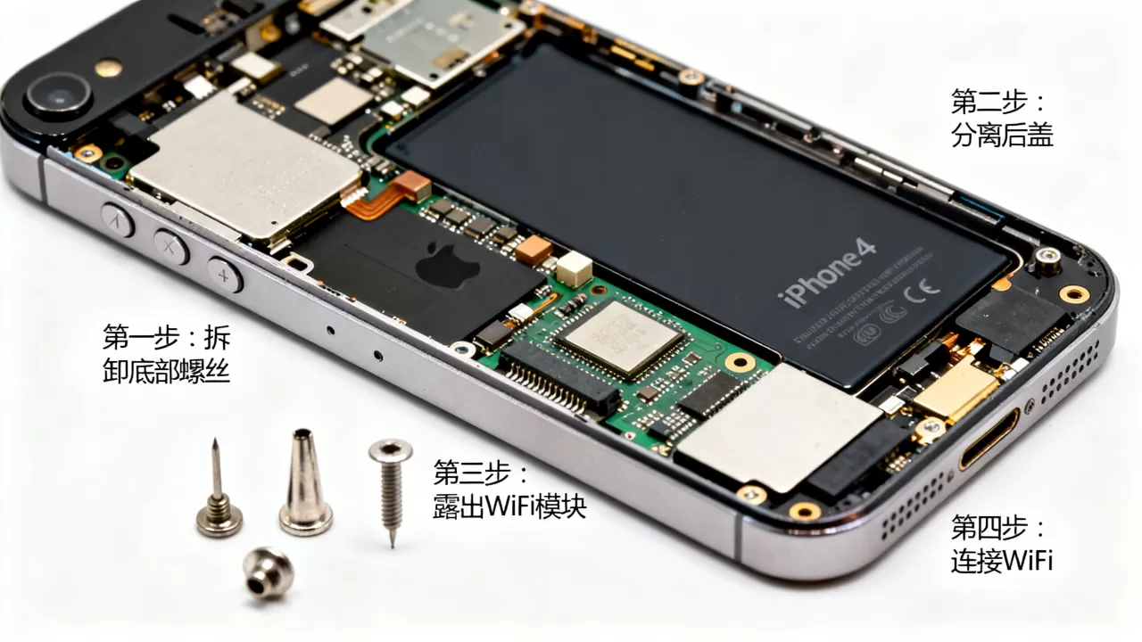 iphone4拆机wifi教程,iphone4拆机wifi怎么连 iphone4拆机wifi教程,iphone4拆机wifi怎么连