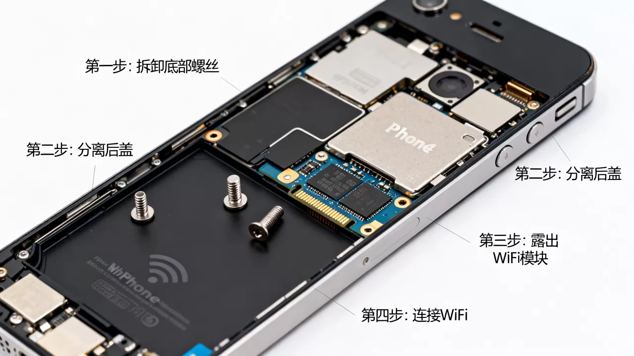 iphone4拆机wifi教程,iphone4拆机wifi怎么连 iphone4拆机wifi教程,iphone4拆机wifi怎么连