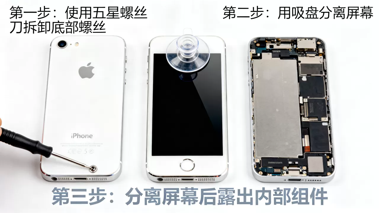 iphone5s怎么拆卸，iphone5s拆卸教程