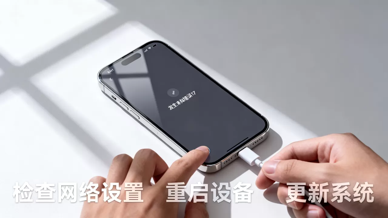 发生未知错误17怎么办？iphone发生未知错误17怎么解决