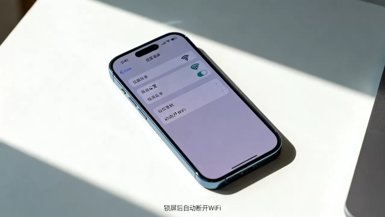 iphone锁屏关闭wifi，iphone锁屏后自动断开WiFi