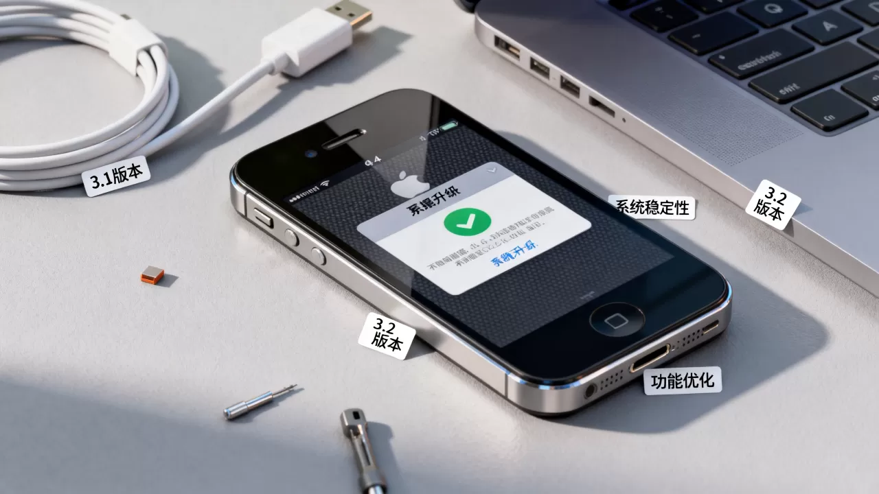 iphone4升级3.1还是3.2，iphone4升级哪个版本好