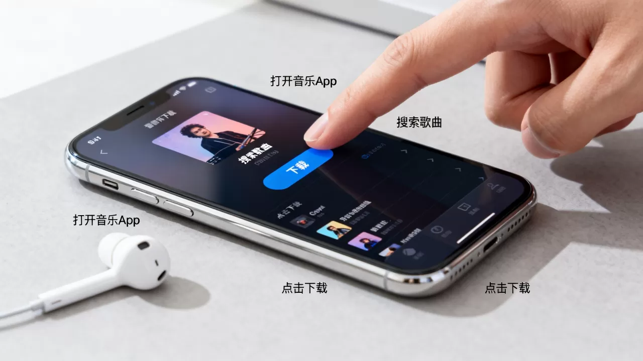 iPhone手机歌曲怎么下载，iPhone下载音乐教程