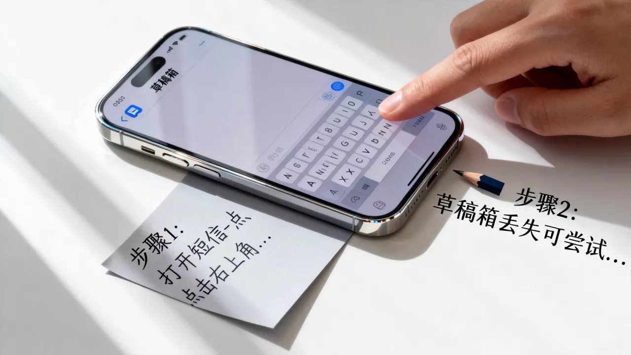 iphone短信草稿箱在哪？iphone短信草稿箱丢失怎么找回