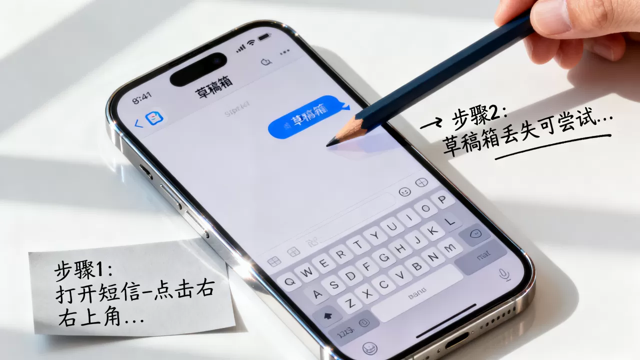 iphone短信草稿箱在哪？iphone短信草稿箱丢失怎么找回