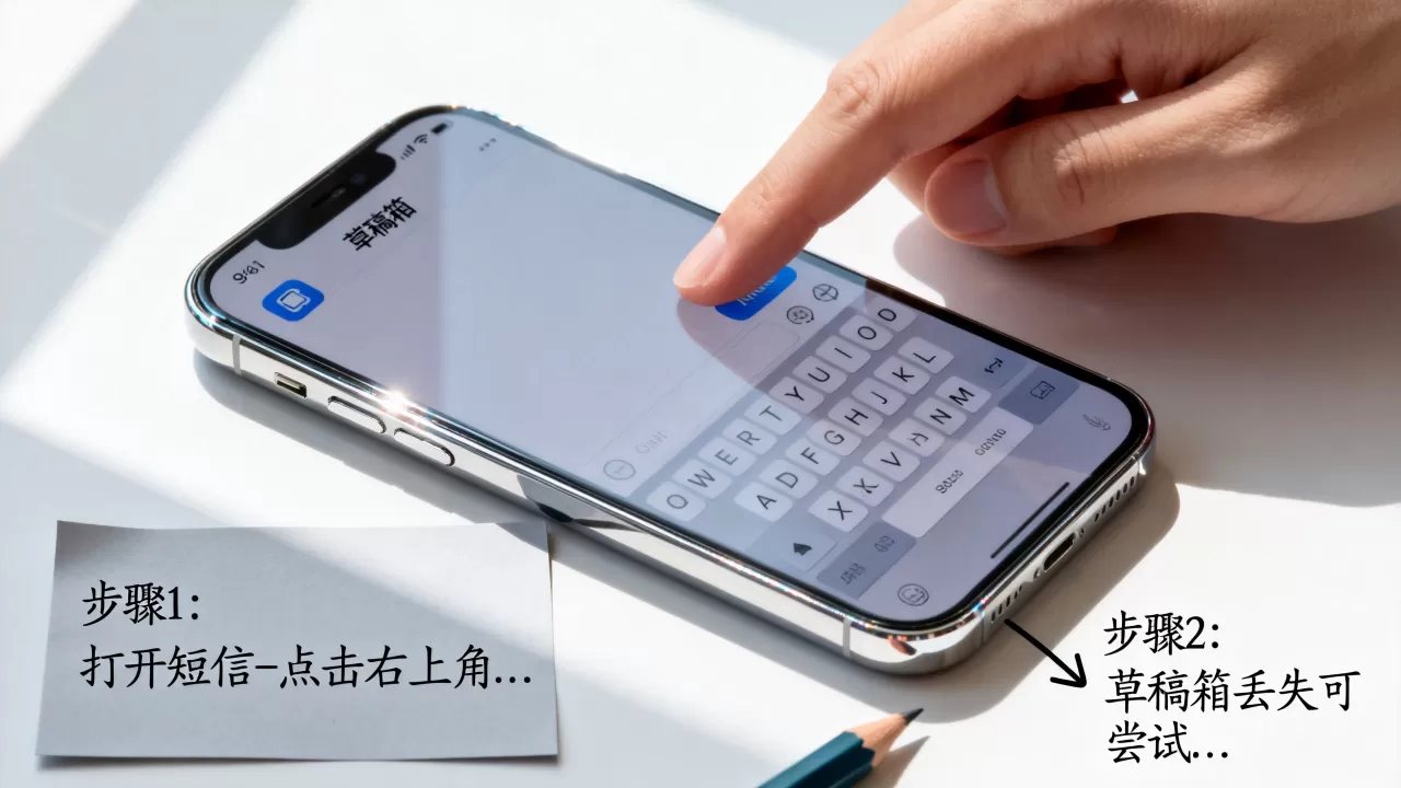 iphone短信草稿箱在哪？iphone短信草稿箱丢失怎么找回
